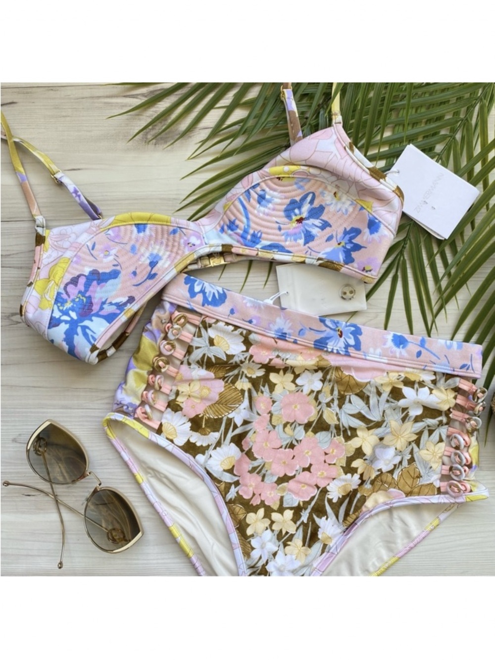 Zimmermann Floral Luxury Bikini Set - Picture 3 of 17